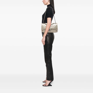 Chanel Paris Dubai Metallic Calfskin Flap