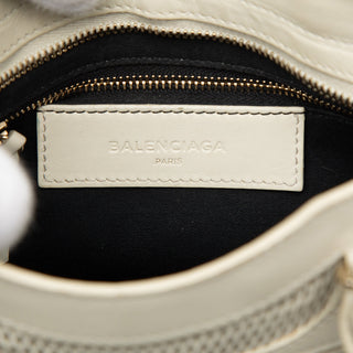 Balenciaga
Mini Perforated Leather Motocross Classic City Satchel