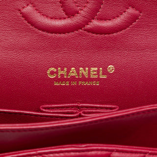 Chanel Medium Classic Chevron Lambskin Double Flap