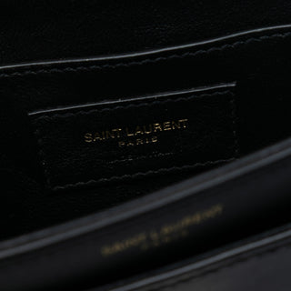Saint Laurent Small Calfskin Solferino Satchel In Box