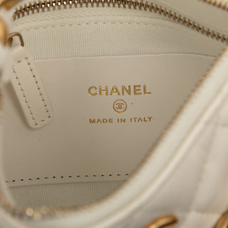 Chanel CC Quilted Lambskin Trendy Chain Around Hobo