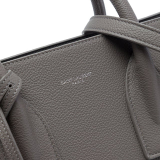 Saint Laurent Small Grained Calfskin Sac De Jour Satchel