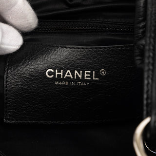 Chanel
Glazed Calfskin On The Road Bucket Bag