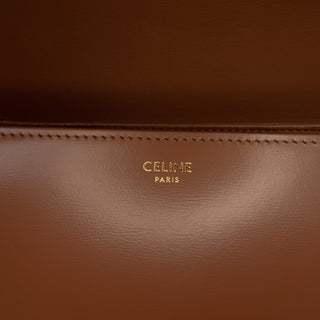 Celine Teen Shiny Calfskin Triomphe Crossbody