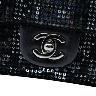 Chanel
Small Sequined Mesh Single Flap