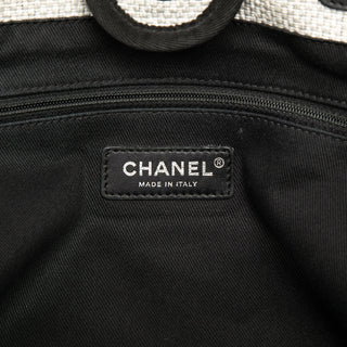 Chanel Small Canvas Deauville Tote