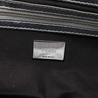 Fendi
Medium Metallic Leather Embossed FF Baguette Satchel