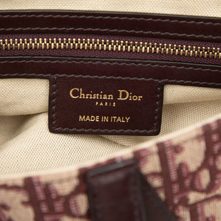 Dior Oblique Canvas Saddle Bag