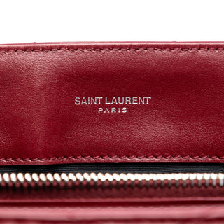 Saint Laurent Medium Matelasse Calfskin Monogram LouLou Shoulder Bag