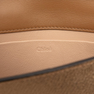 Chloé Metallic Leather Nile Bracelet Minaudiere Bag