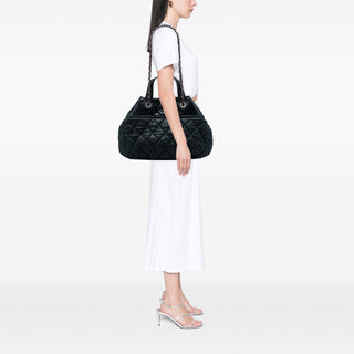 Chanel Large Quilted Iridescent Calfskin In The Mix Satchel