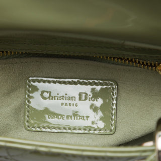 Dior Mini Patent Cannage Lady Dior