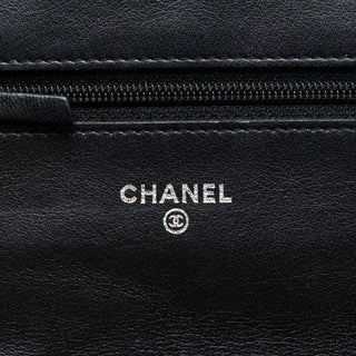 Chanel CC Caviar Wallet On Chain
