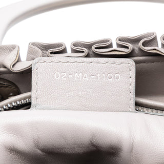 Dior
Medium Lambskin Cannage Ruffle Lady Dior