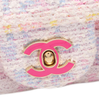 Chanel Mini Rectangular Tweed Single Flap