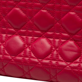 Dior Medium Lambskin Cannage Lady Dior