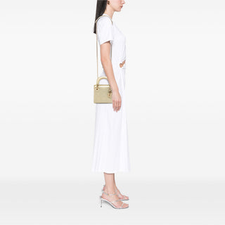 Dior Mini Patent Cannage Lady Dior
