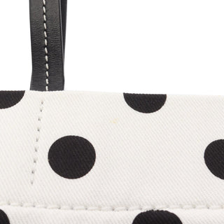 Miu Miu Printed Canvas Tote