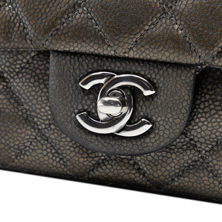 Chanel
Mini Rectangular Classic Metallic Caviar Single Flap