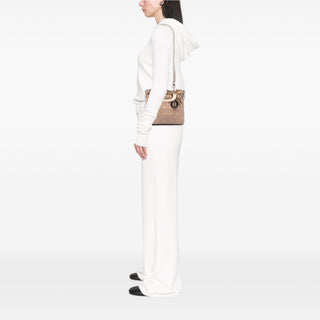 Dior Medium Lambskin Cannage Bow Lady D