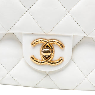Chanel
Medium Quilted Lambskin CC Single Flap