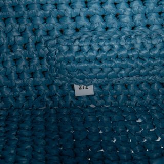 Prada
Raffia Effect Crochet Logo Embroidered Shopping Tote