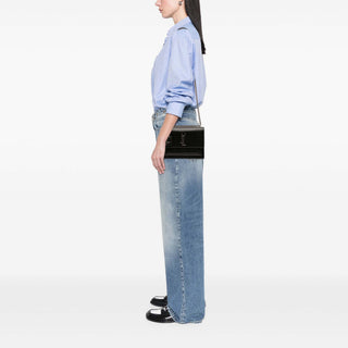Saint Laurent Medium Calfskin Monogram Sunset Crossbody