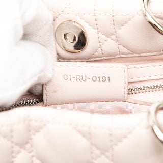 Dior
Medium Lambskin Cannage Lady Dior Soft Shopping Tote