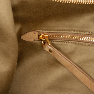 Miu Miu Large Matelasse Suede Wander Bag