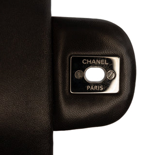 Chanel Jumbo Classic Bicolor Lambskin Twist Flap