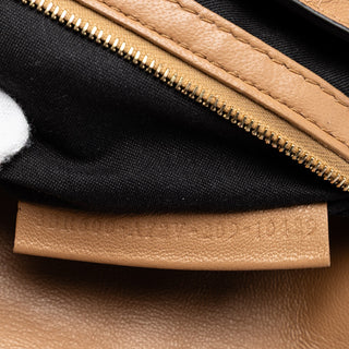 Fendi
Zucca Embossed Leather Baguette Satchel