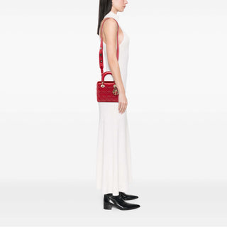 Dior Small Lambskin Cannage MyABCDior Lady Dior