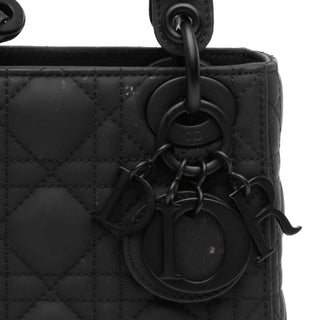 Dior Mini Ultra Matte Calfskin Cannage Lady Dior