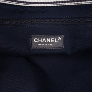 Chanel CC Large Denim Shopping Tote