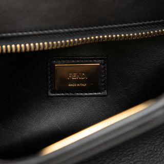 Fendi Medium Leather Selleria Peekaboo Iconic Satchel
