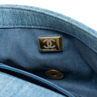 Chanel
Mini Rectangular Classic Denim Pearl Crush Single Flap