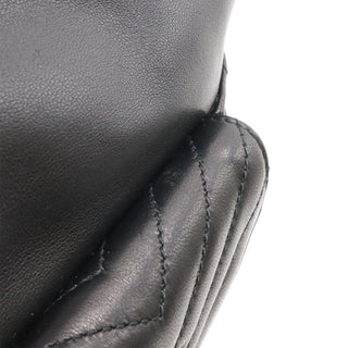 Saint Laurent Mini Chevron Lambskin Joe Bucket Bag