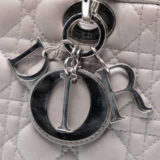 Dior
Medium Lambskin Cannage Ruffle Lady Dior