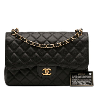 Chanel Jumbo Classic Caviar Double Flap