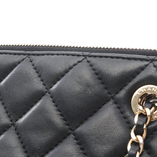 Chanel
CC Quilted Lambskin Cocomotive Clutch Crossbody