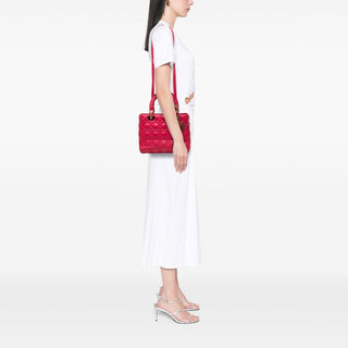 Dior Medium Lambskin Cannage Lady Dior