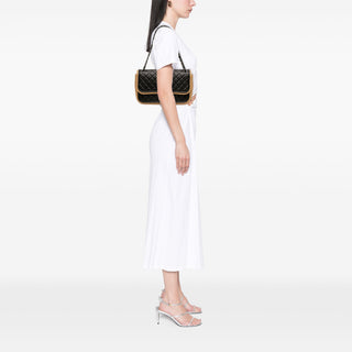 Chanel Jumbo Classic Bicolor Lambskin Twist Flap