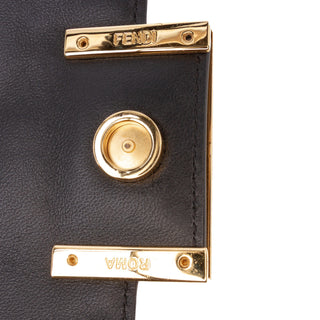 Fendi
Zucca Embossed Leather Baguette Phone Pouch Satchel