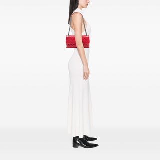 Chanel
Medium Quilted Shiny Lambskin Burgundy Rocks Flap