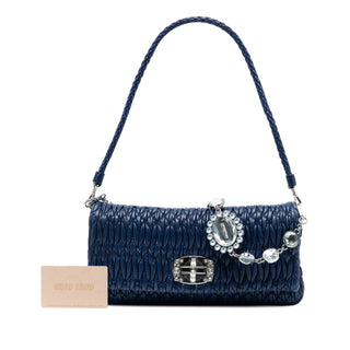 Miu Miu
Matelasse Nappa Crystal Chain Satchel