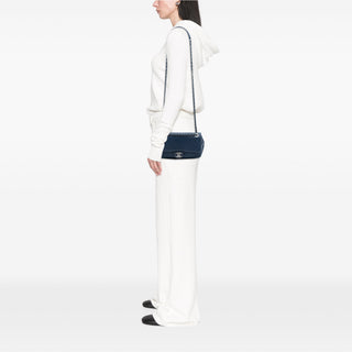 Chanel Small Lambskin CC Crossing Flap