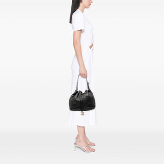 Chanel
Glazed Calfskin On The Road Bucket Bag