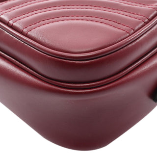 Gucci Small GG Marmont Matelasse Leather Sphinx Crossbody