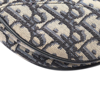 Dior Oblique Canvas Saddle Bag