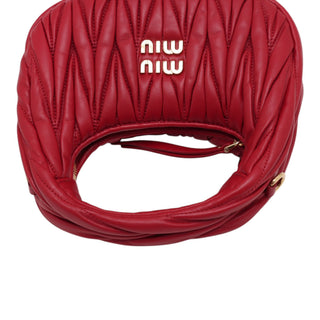Miu Miu Mini Matelasse Nappa Wander Hobo
